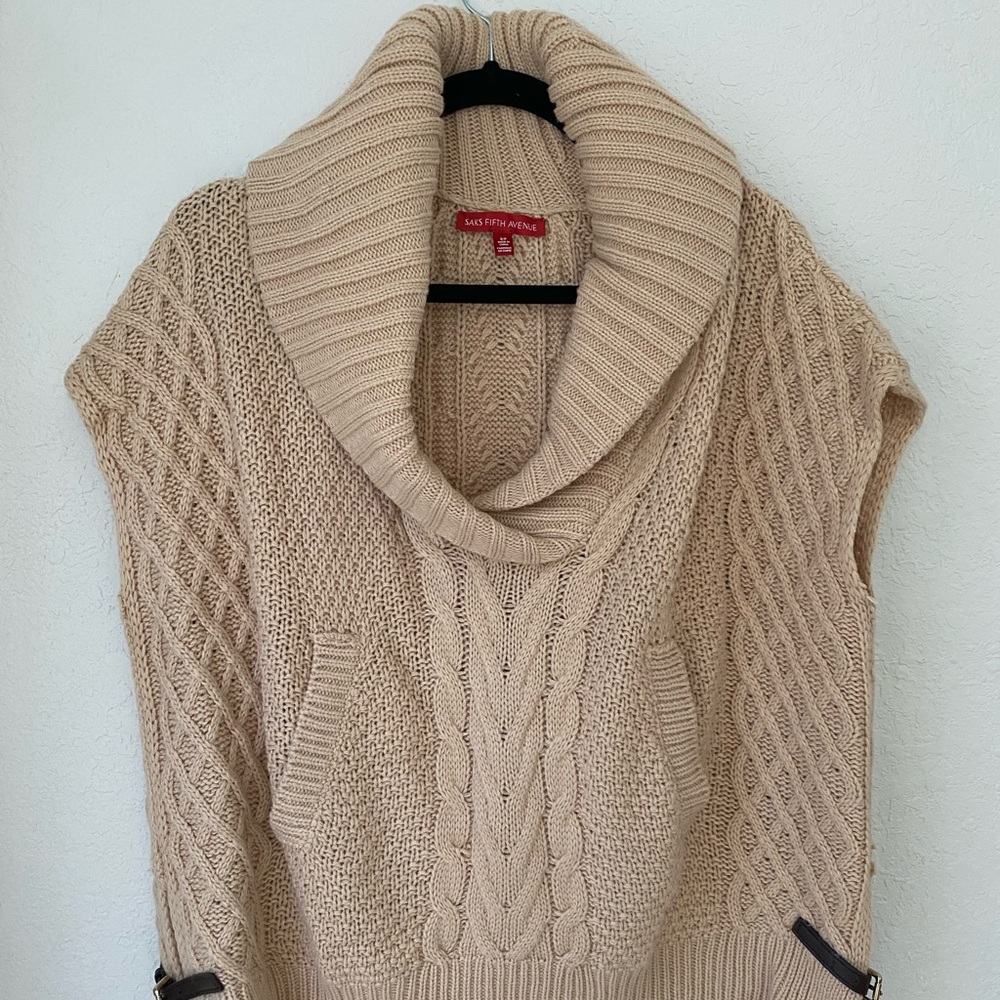 Saks Fifth Avenue knit vest.